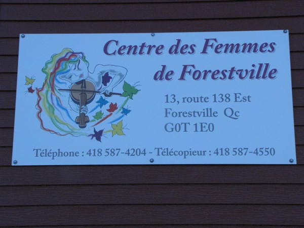 Le Centre des femmes de Forestville (détail)