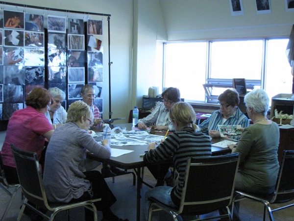 Petit groupe à Sept-Îles