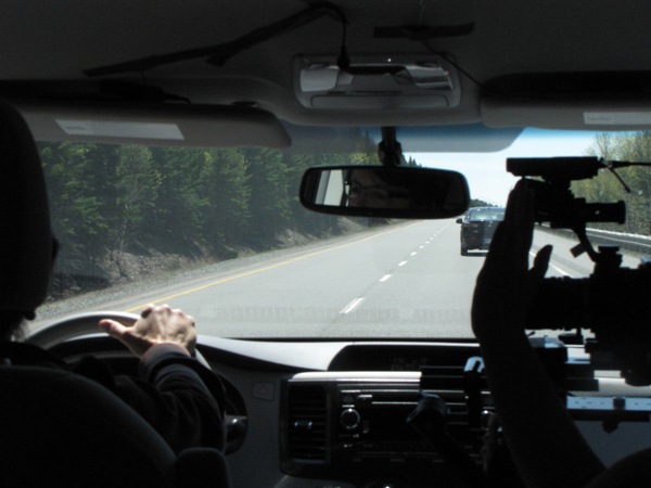 Sur la route